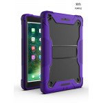 Wholesale Heavy Duty Full Body Shockproof Protection Kickstand Hybrid Tablet Case Cover for Apple iPad 10.2 8th / 7th Gen [2020 / 2019] (Purple)